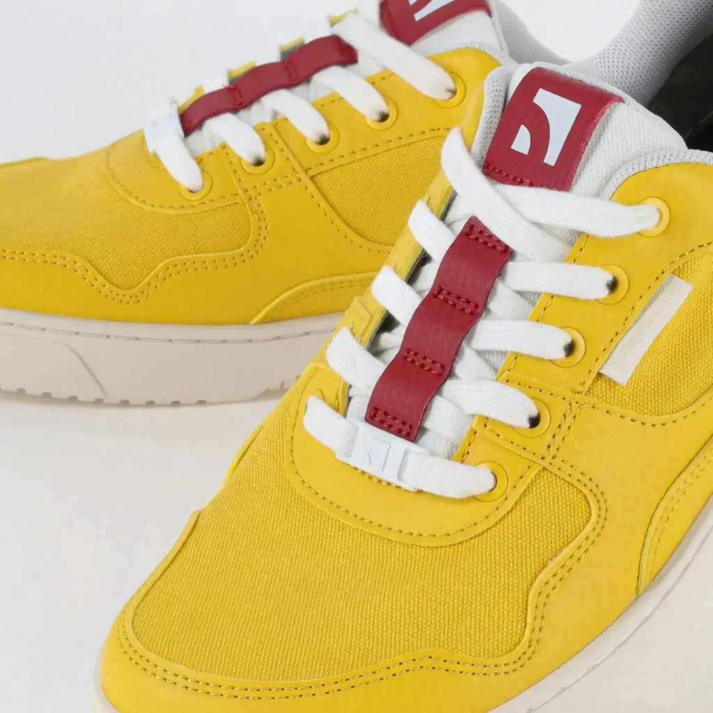 Barebarics - Zing Yellow & Red - Zapatillas barefoot unisex amarillo y rojo