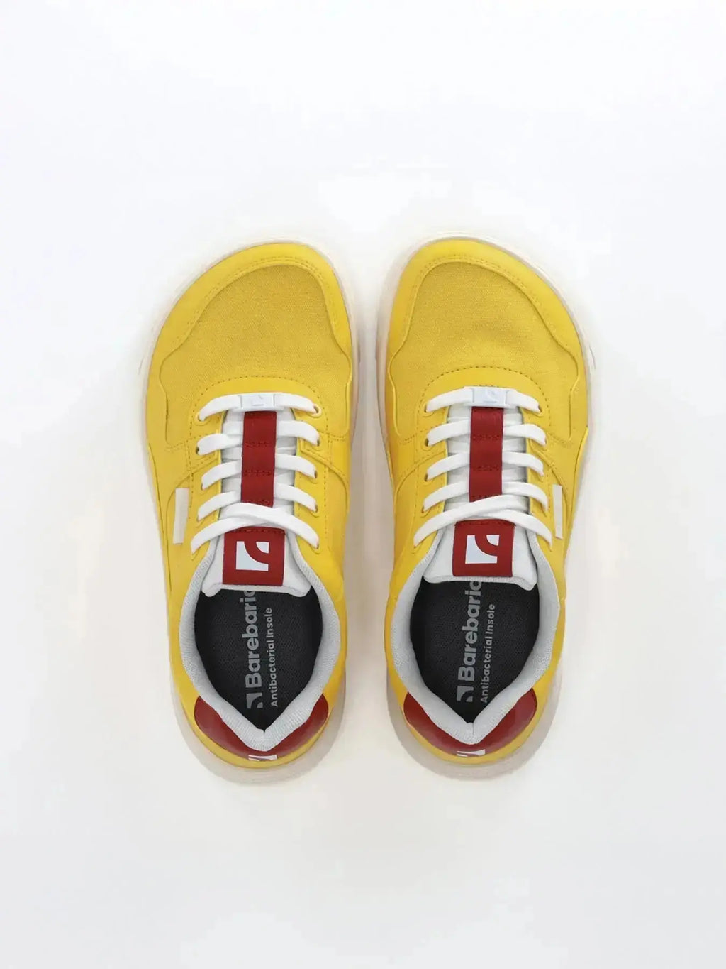 Barebarics - Zing Yellow & Red - Zapatillas barefoot unisex amarillo y rojo