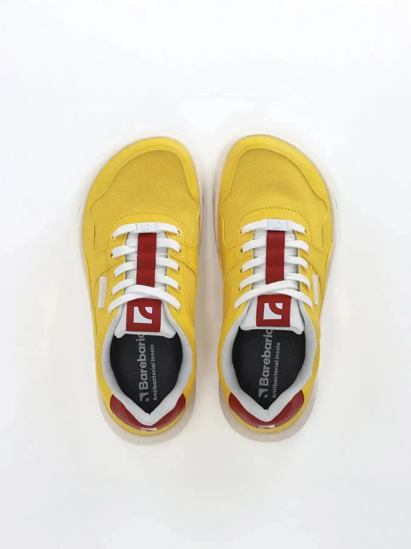 Barebarics - Zing Yellow & Red - Zapatillas barefoot unisex amarillo y rojo