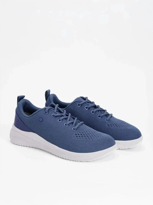 Be Lenka - Aerra Navy - Zapatillas de transición al barefoot unisex azul marino