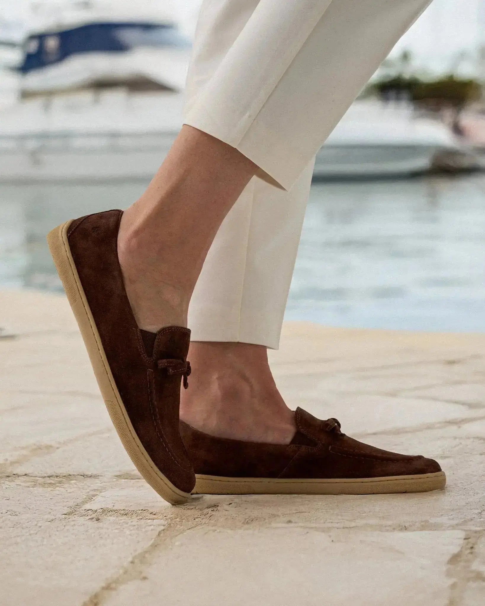 Be Lenka - Aphrodite Dark Brown - Mocasines barefoot para mujer marrones