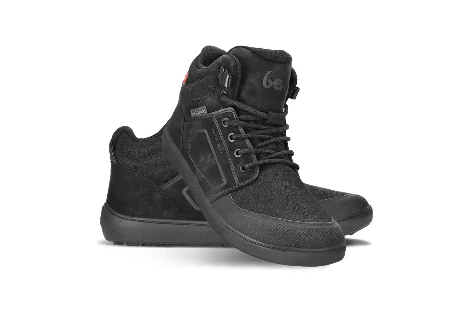 Be Lenka - ArcticEdge Noir - Bottes barefoot imperméables