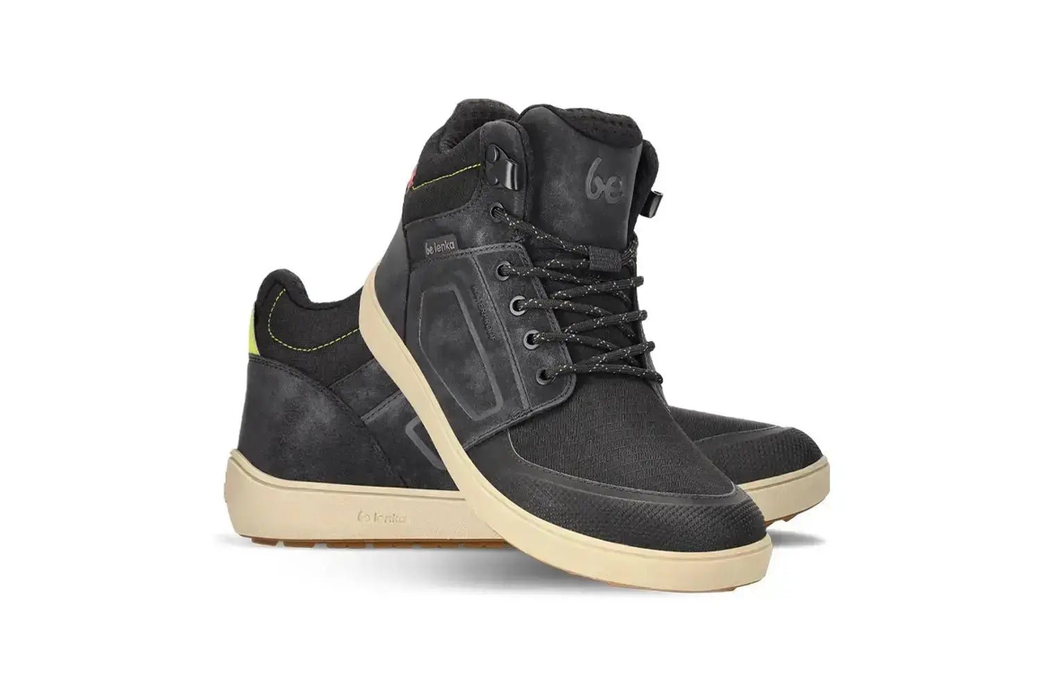 Be Lenka - ArcticEdge Charcoal Black - Bottes barefoot imperméables