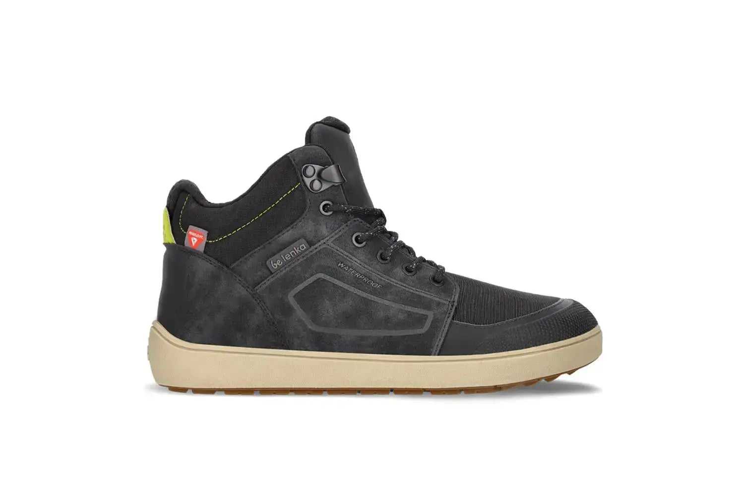 Be Lenka - ArcticEdge Charcoal Black - Bottes barefoot imperméables