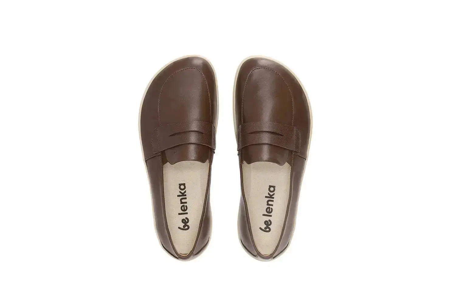 Be Lenka - Buena Dark Brown & Beige - Mocasines barefoot