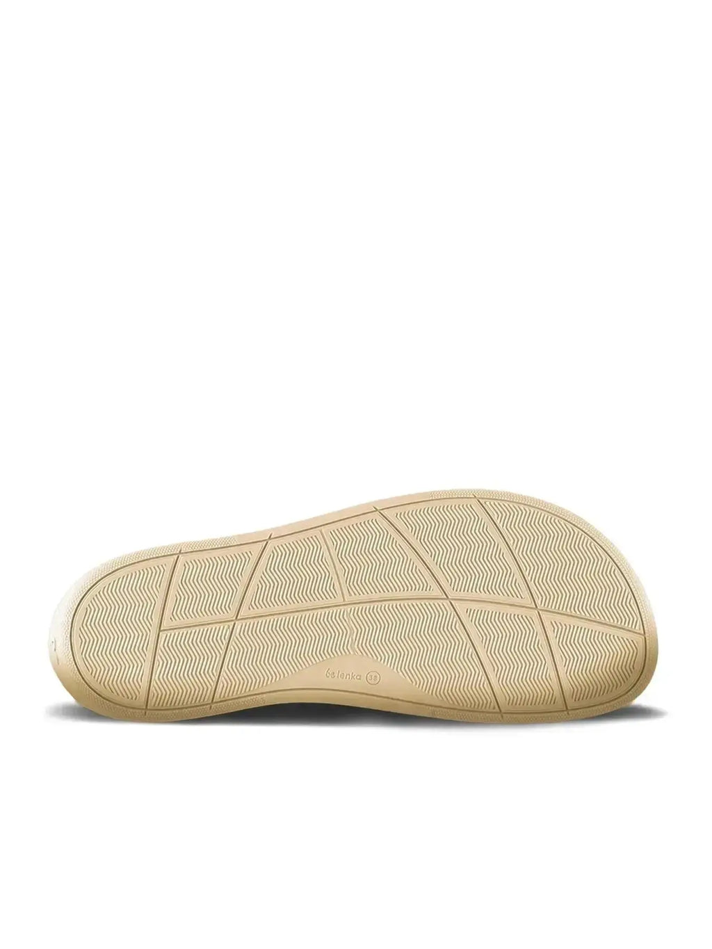 Be Lenka - Cellestia White & Gold - Zapatillas barefoot unisex blanco y dorado