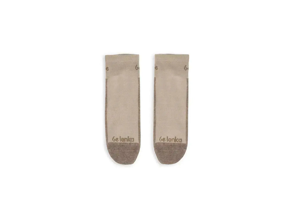 Be Lenka - Crew Merino Wool Beige - Calcetines barefoot