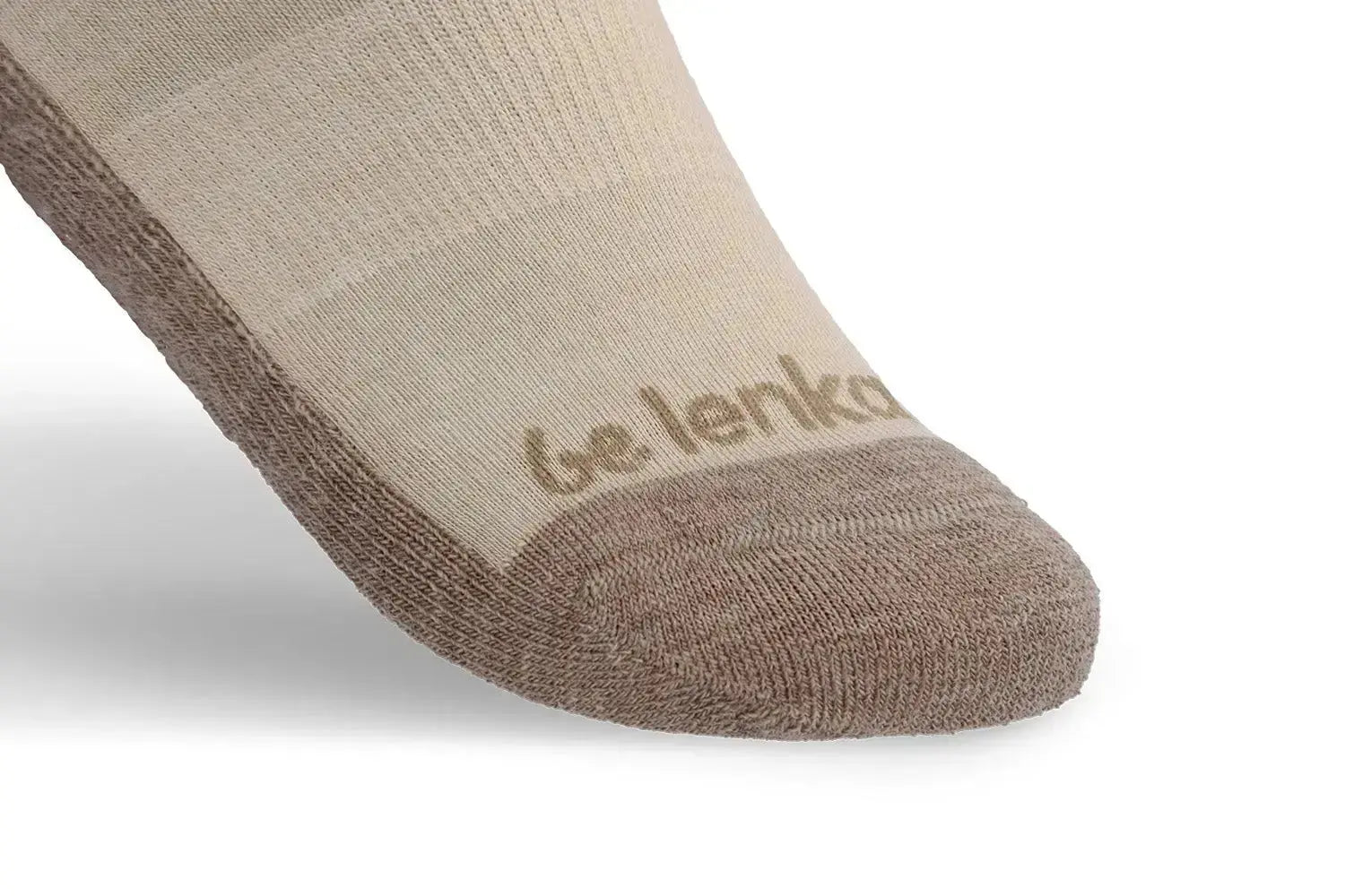 Be Lenka - Crew Merino Wool Beige - Chaussettes barefoot