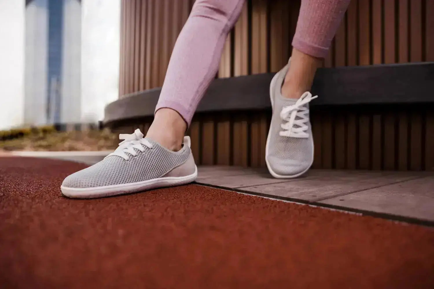 Be Lenka - Dash Grey - Zapatillas barefoot grises talla 40