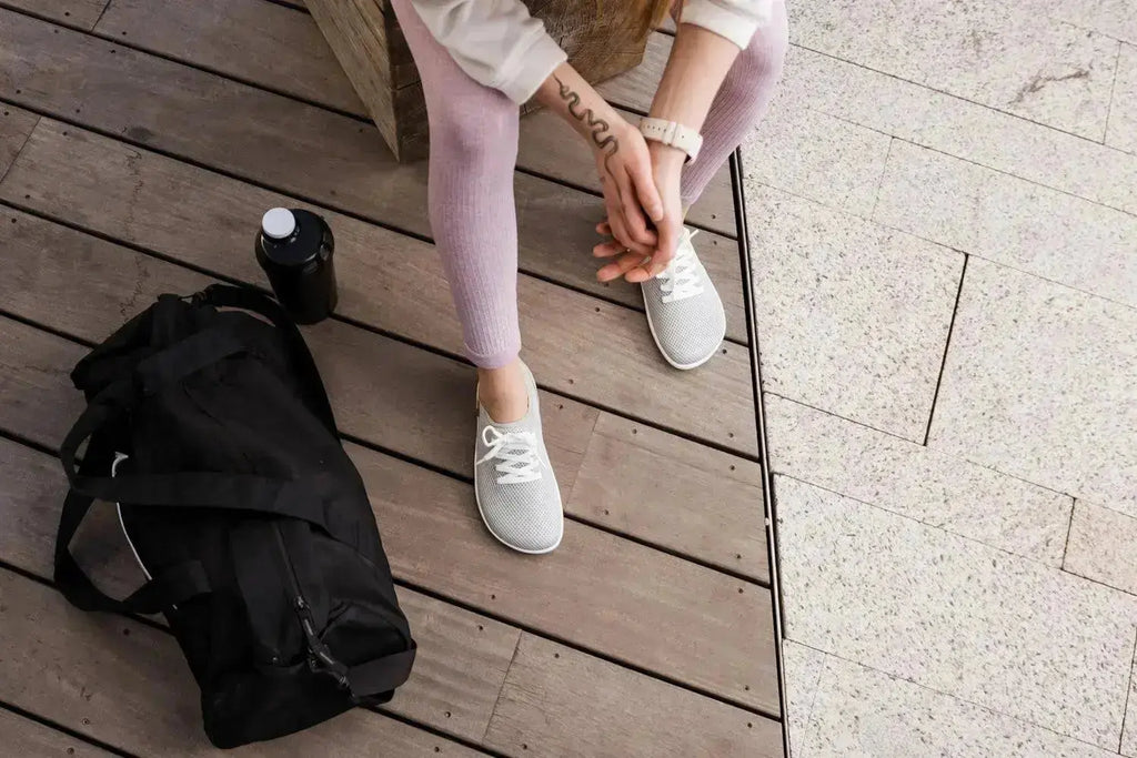 Be Lenka - Dash Grey - Zapatillas barefoot grises talla 40