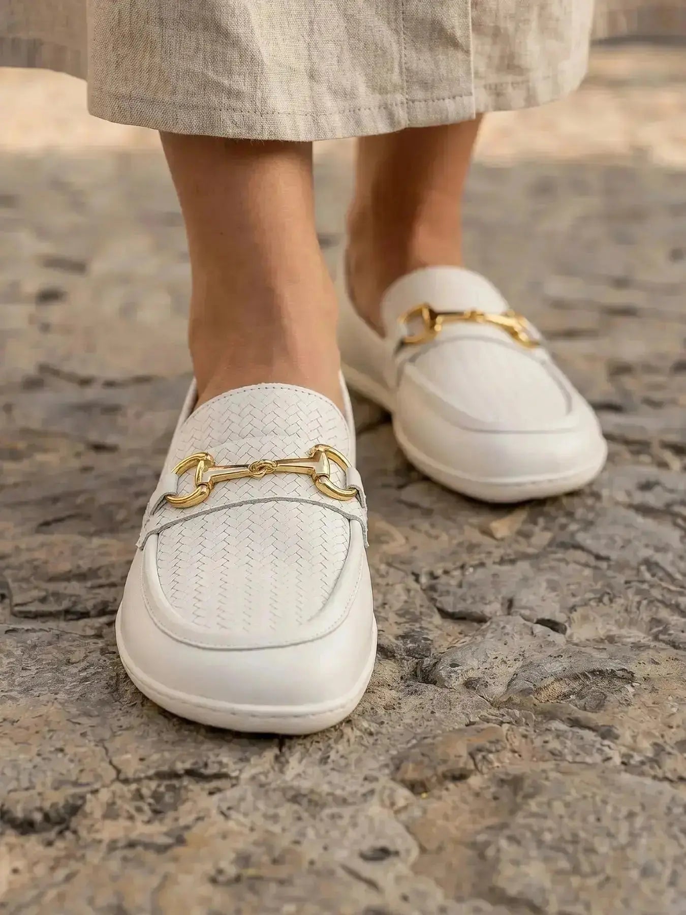 Be Lenka - Divella Off White - Mocasines barefoot