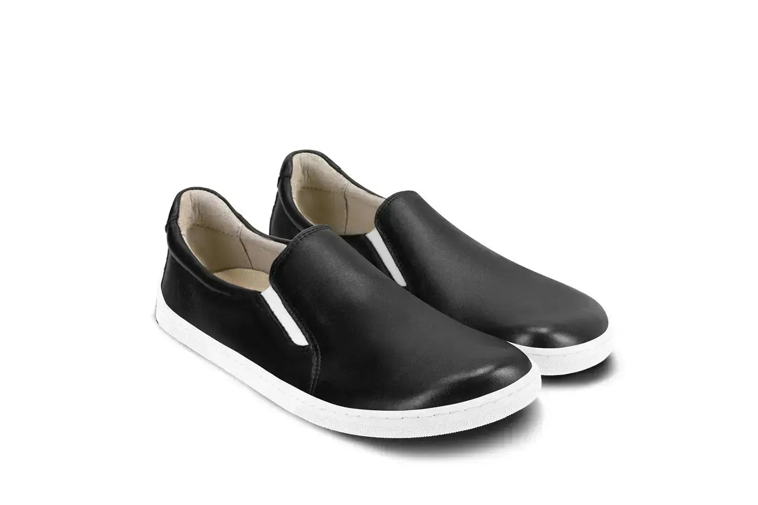 Be Lenka - Eazy Neo Black & White - Slip-ons barefoot negras