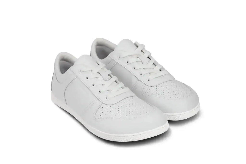 Be Lenka - Echo All White - Zapatillas barefoot unisex blancas