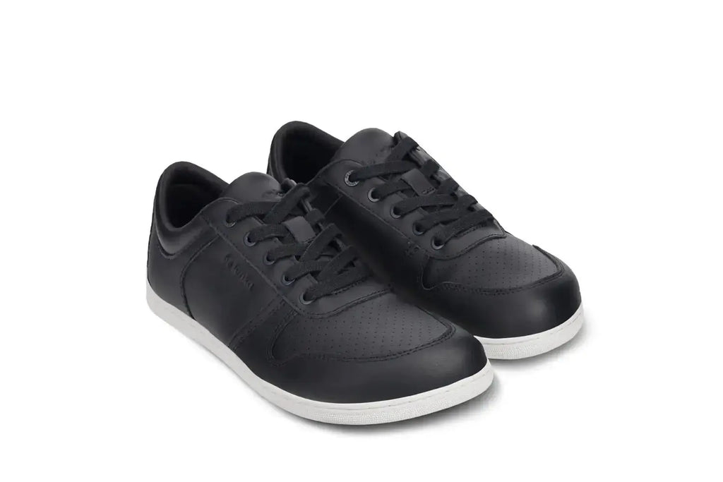 Be Lenka - Echo Black & White - Zapatillas barefoot unisex negras