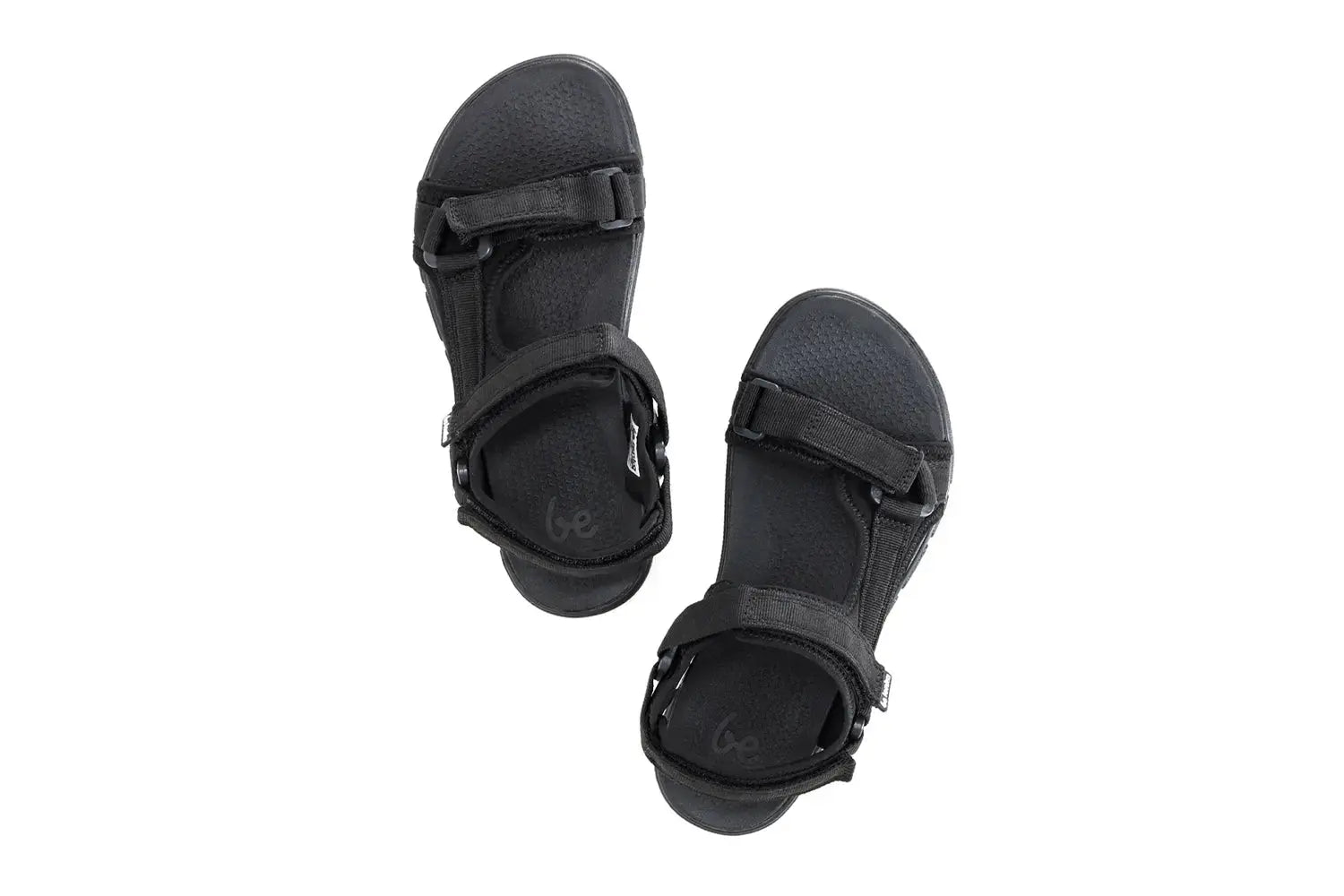 Be Lenka - Flow All Black - Sandales pieds nus unisexes noires