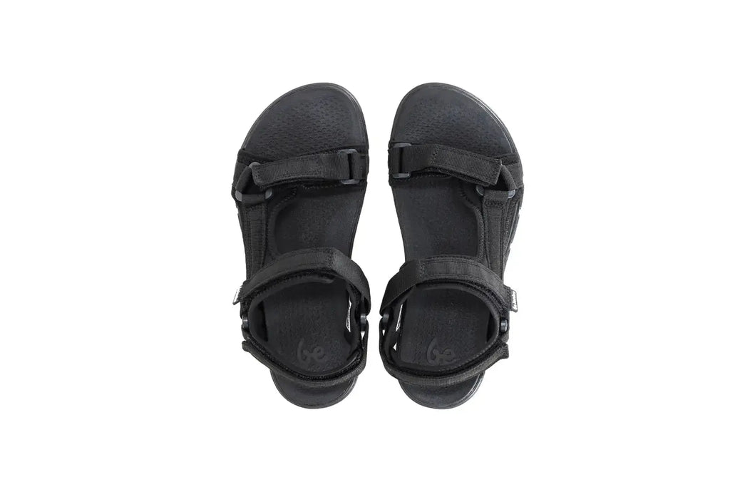 Be Lenka - Flow All Black - Sandalias barefoot unisex negras