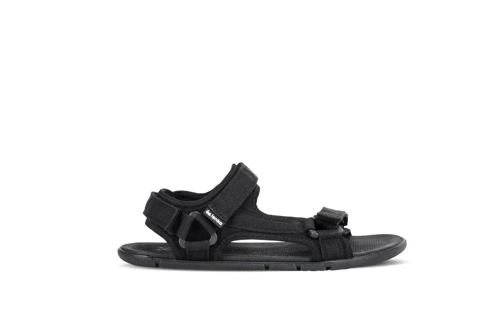 Be Lenka - Flow All Black - Sandalias barefoot unisex negras