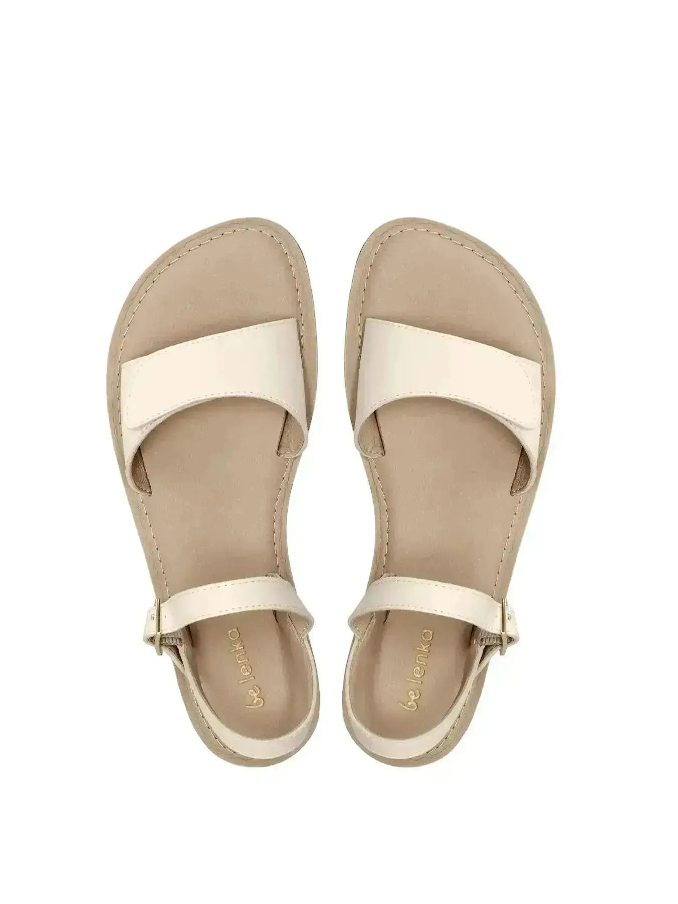 Be Lenka Grace 2.0 Ivory - Sandalias barefoot blancas para mujer