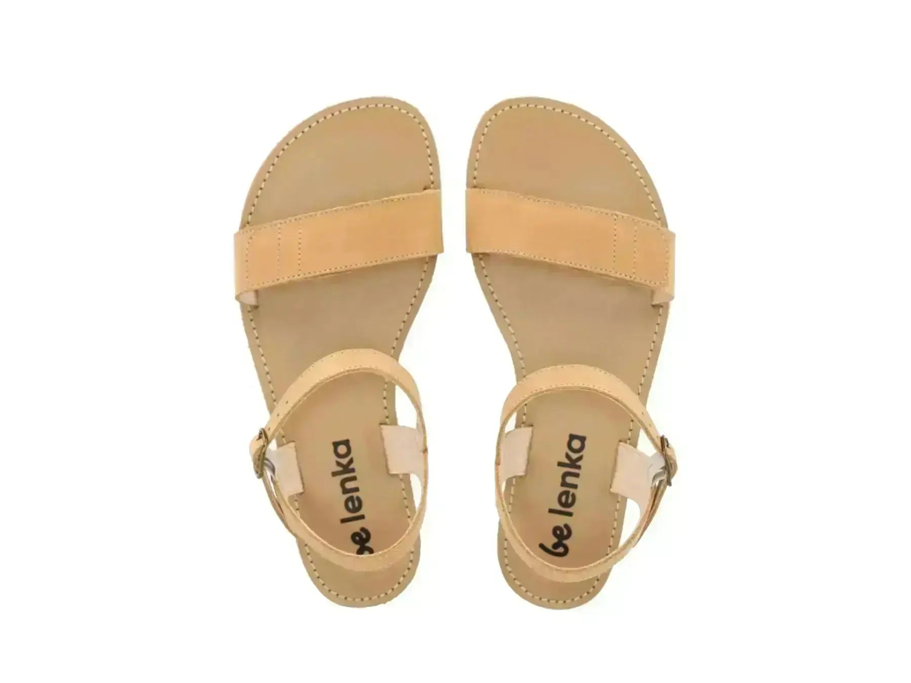 Be Lenka Grace Sand - Sandalias barefoot beige para mujer