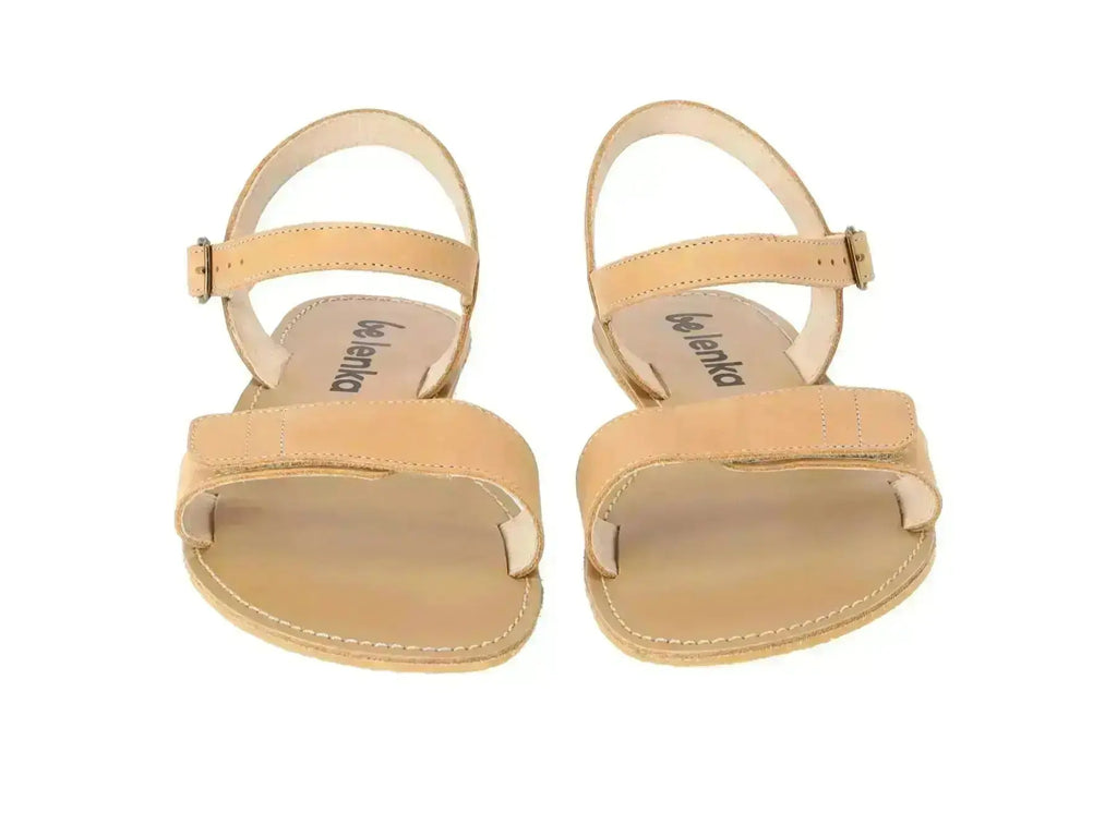 Be Lenka Grace Sand - Sandalias barefoot beige para mujer