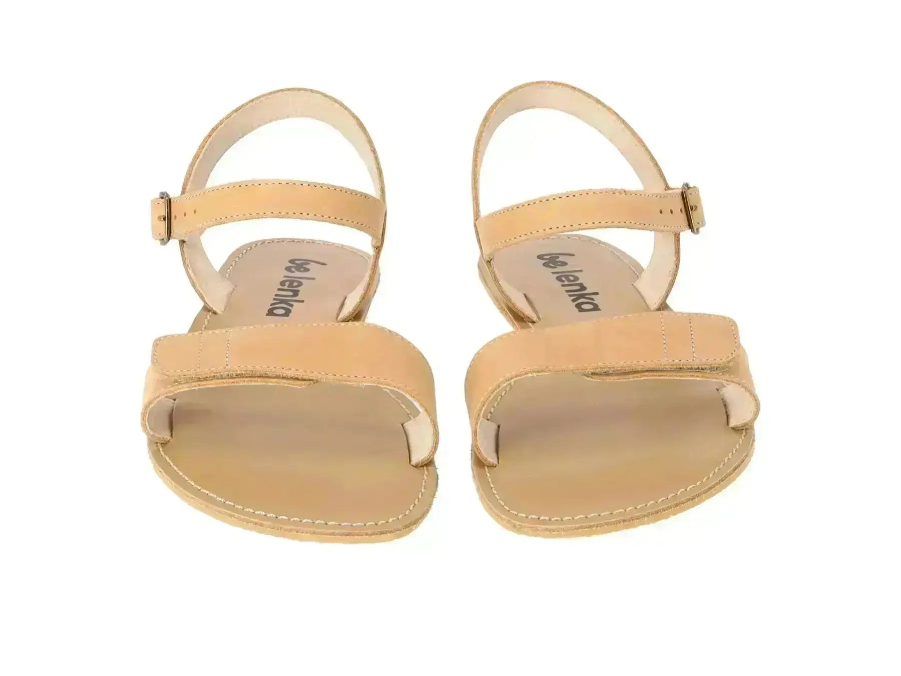 Be Lenka Grace Sand - Sandalias barefoot beige para mujer