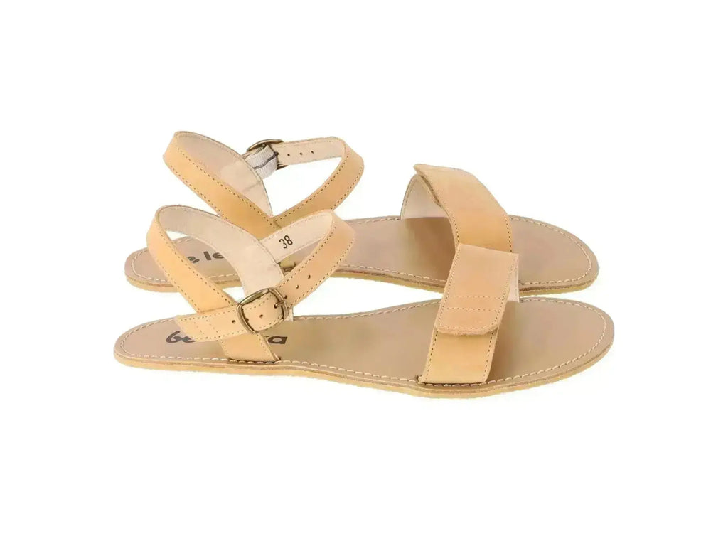 Be Lenka Grace Sand - Sandalias barefoot beige para mujer