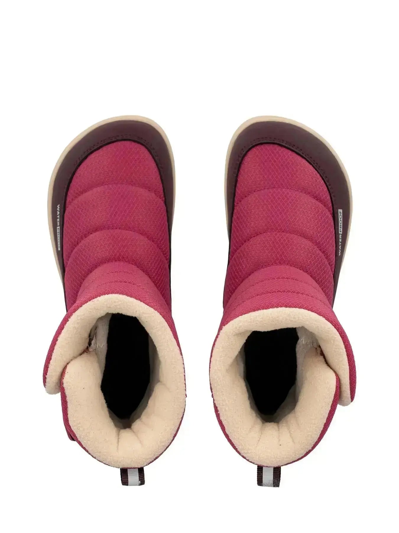 Be Lenka Kids - Ailo Dark Berry - Botas de nieve descalzas