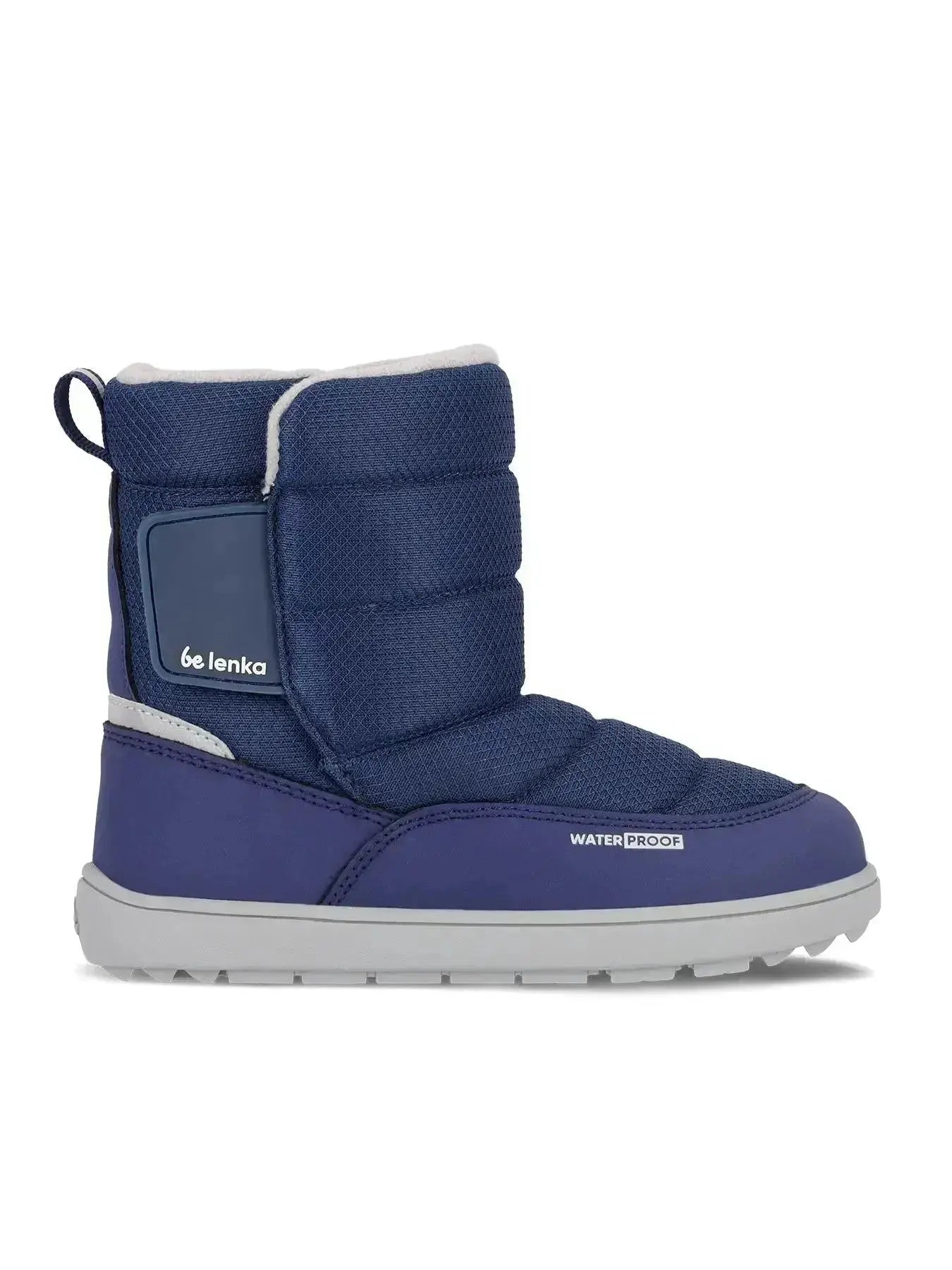 Be Lenka Kids - Ailo Junior Dark Blue - Botas de nieve descalzas