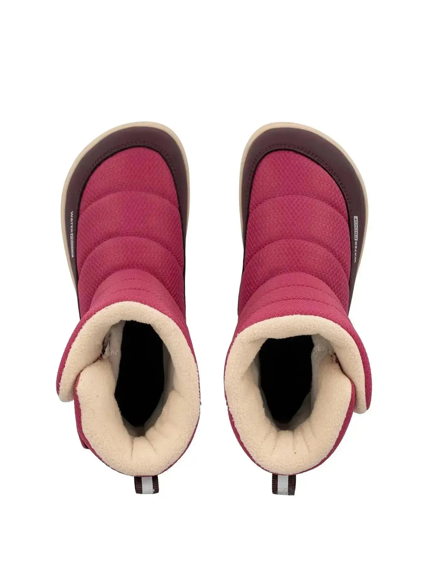 Be Lenka Kids - Ailo Preschool Berry - Botas de nieve respetuosas primeros pasos cereza