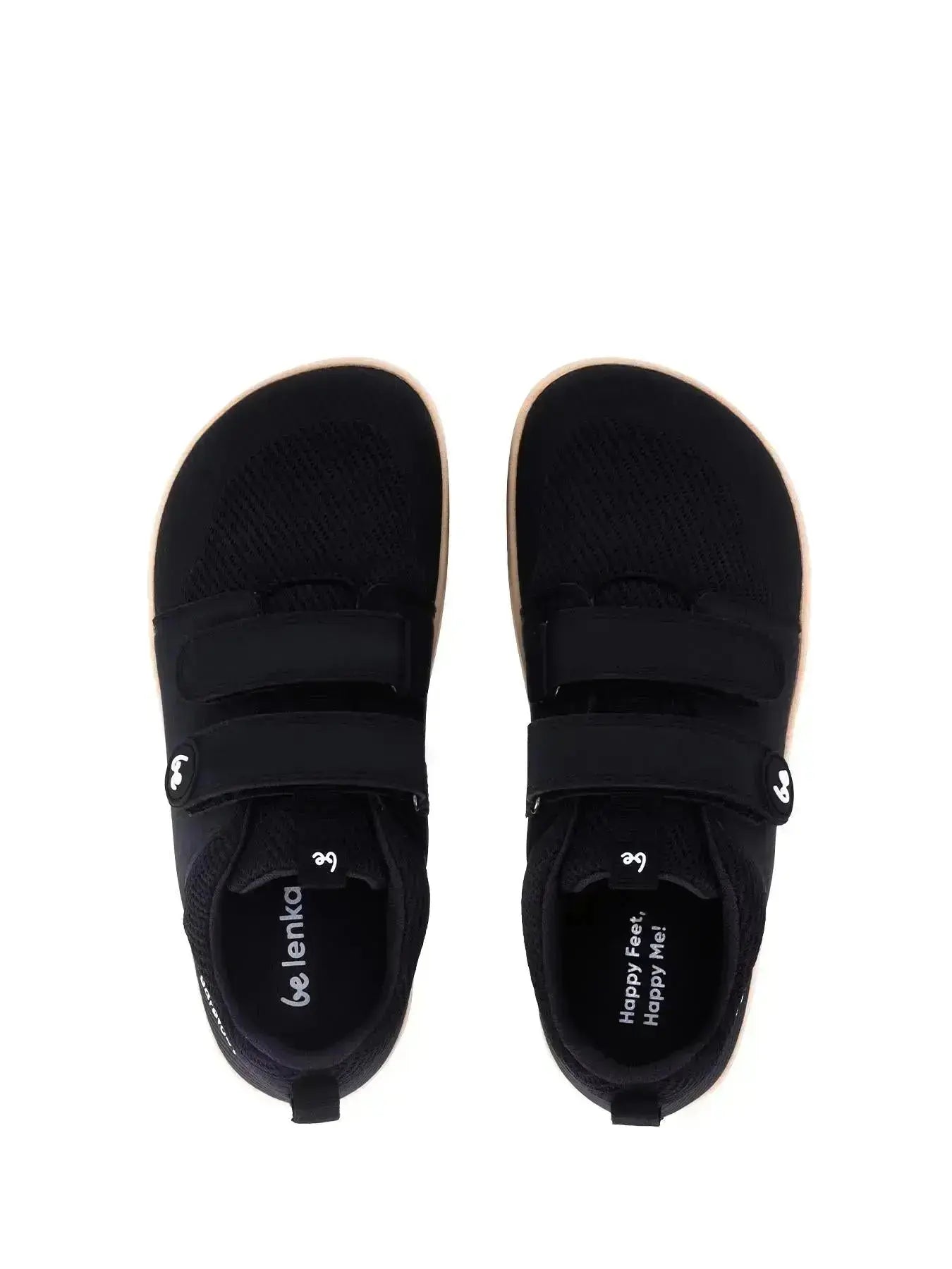 Be Lenka Kids - Bounty Black - Zapatillas barefoot infantiles negro