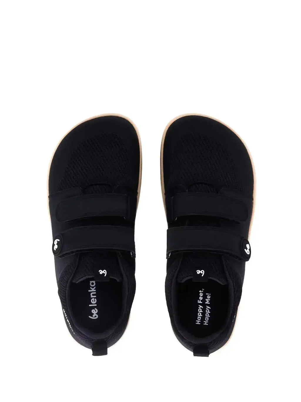 Be Lenka Kids - Bounty Junior Black - Zapatillas barefoot infantiles negro