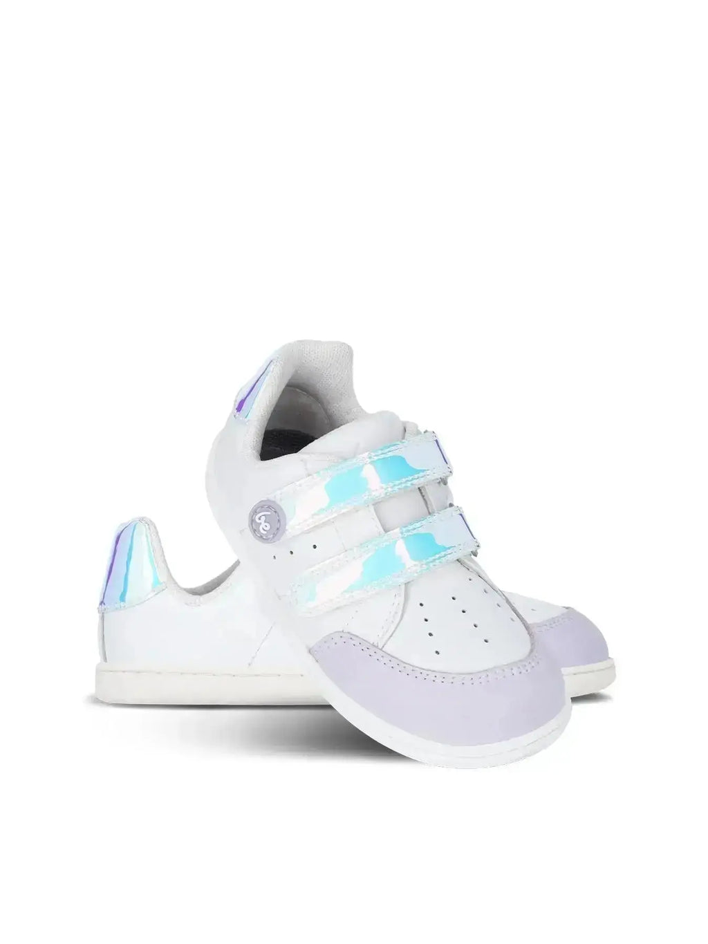 Be Lenka Kids - Energise Preschool White & Iridescent - Zapatillas respetuosas primeros pasos blanco
