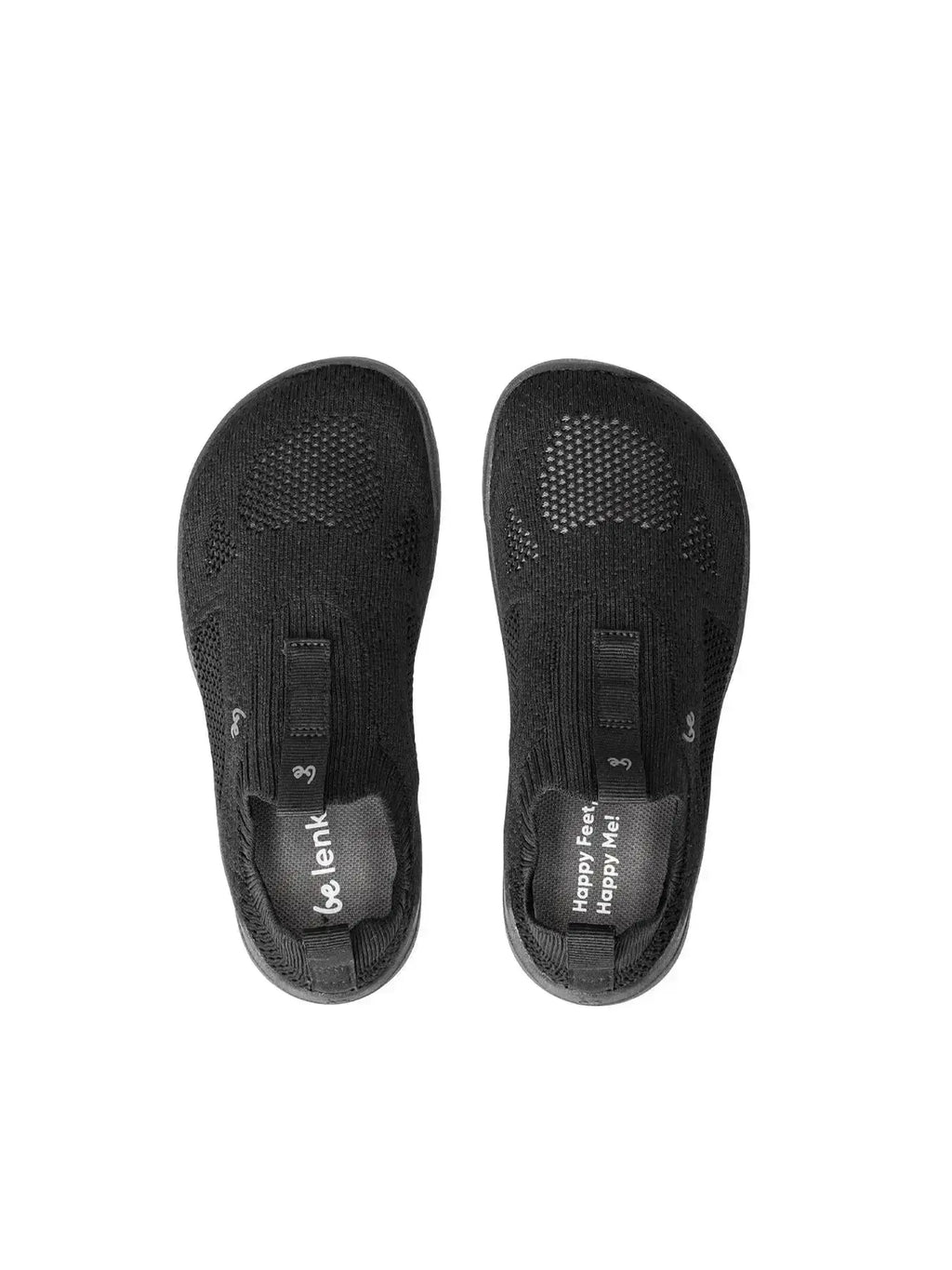 Be Lenka Kids - Luppo All Black - Slip-on barefoot