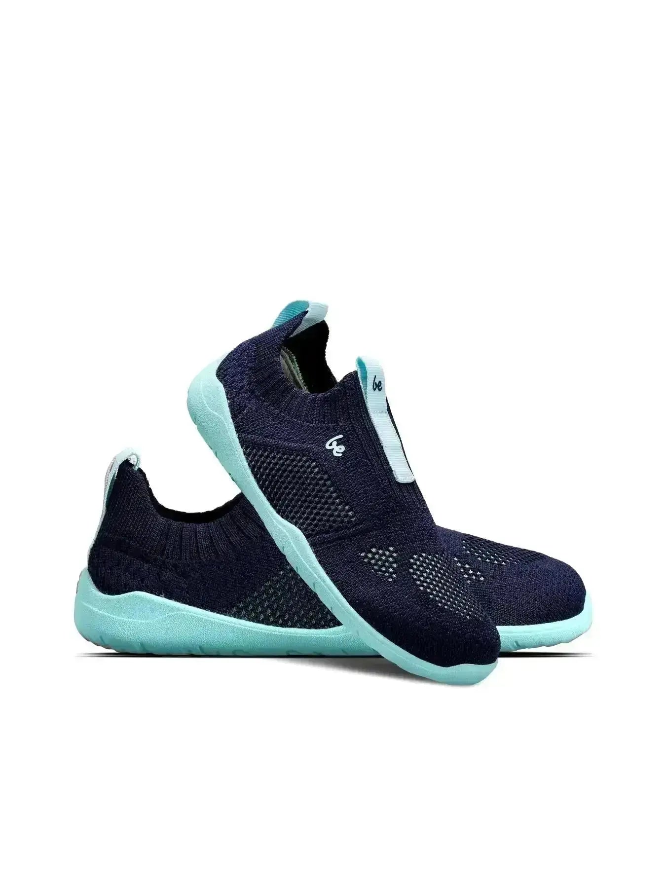 Be Lenka Kids - Luppo Blue & Aqua - Chaussures barefoot slip-on