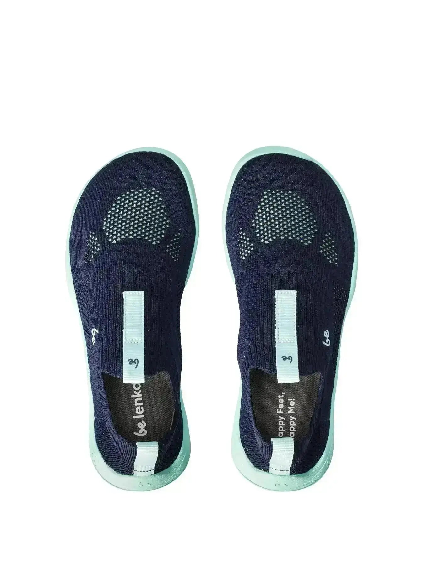 Be Lenka Kids - Luppo Junior Bleu & Aqua - Chaussures minimalistes à enfiler