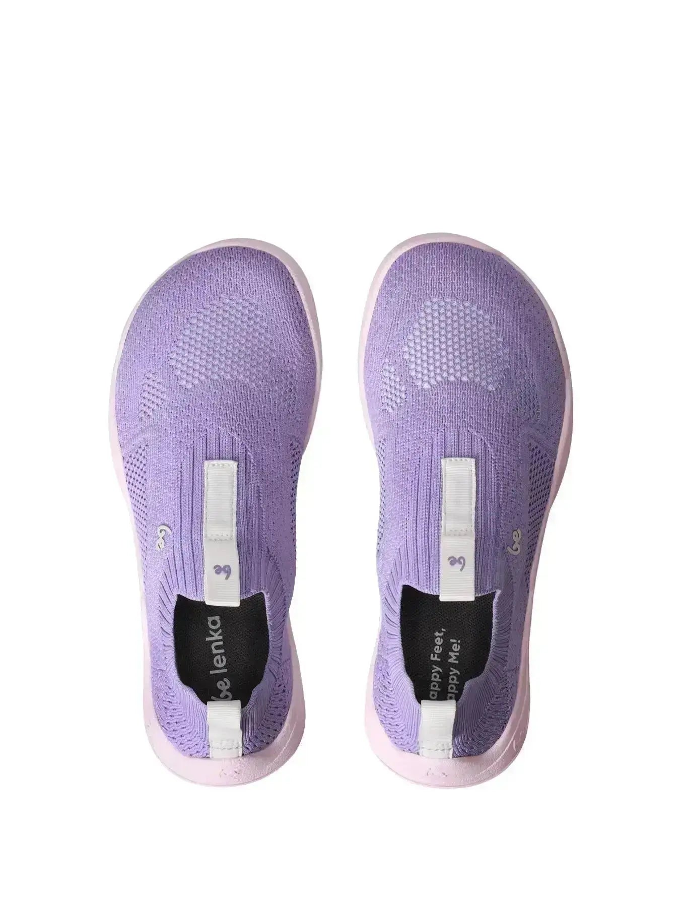 Be Lenka Kids - Luppo Junior Lilac & Pink - Chaussures barefoot slip-on