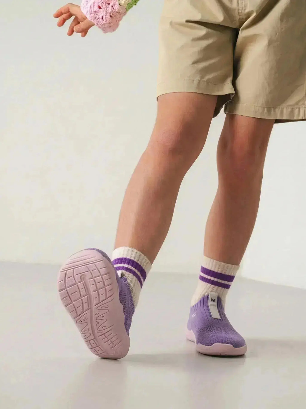 Be Lenka Kids - Luppo Lilac & Pink - Slip-on barefoot