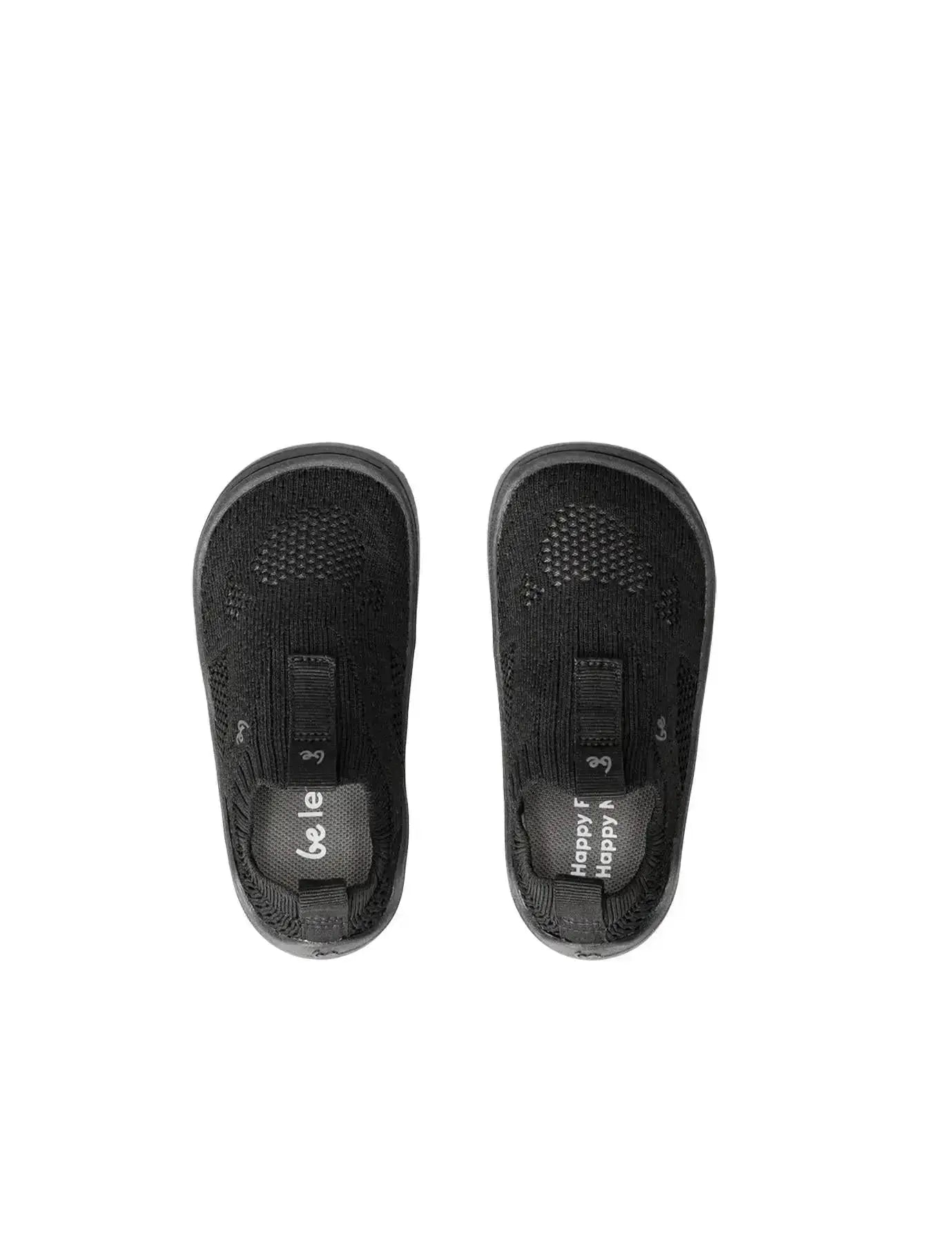 Be Lenka Kids - Luppo Preschool All Black - Slip-on respetuosos primeros pasos negro
