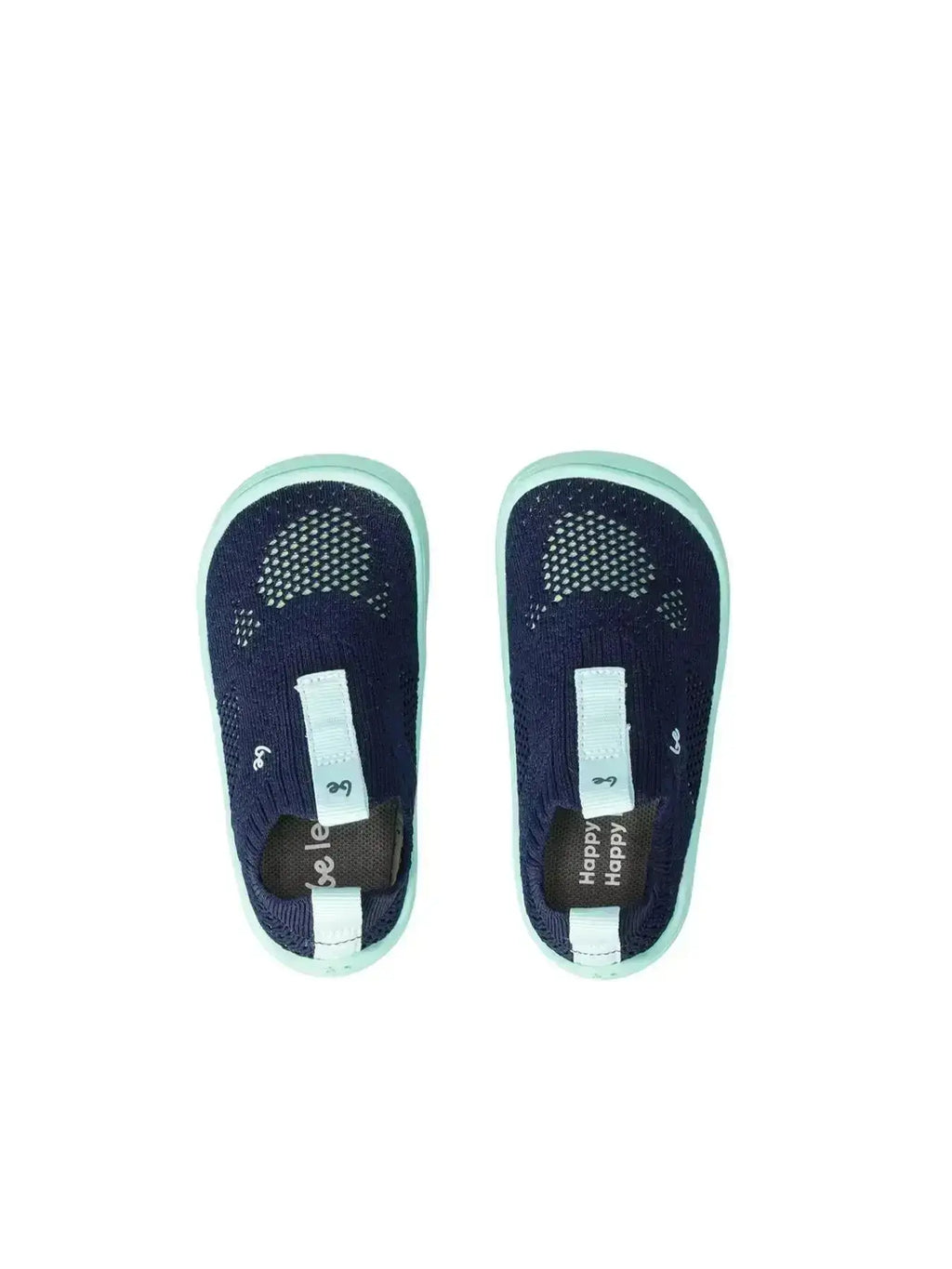 Be Lenka Kids - Luppo Preschool Blue & Aqua - Slip-on respetuosas primeros pasos azules