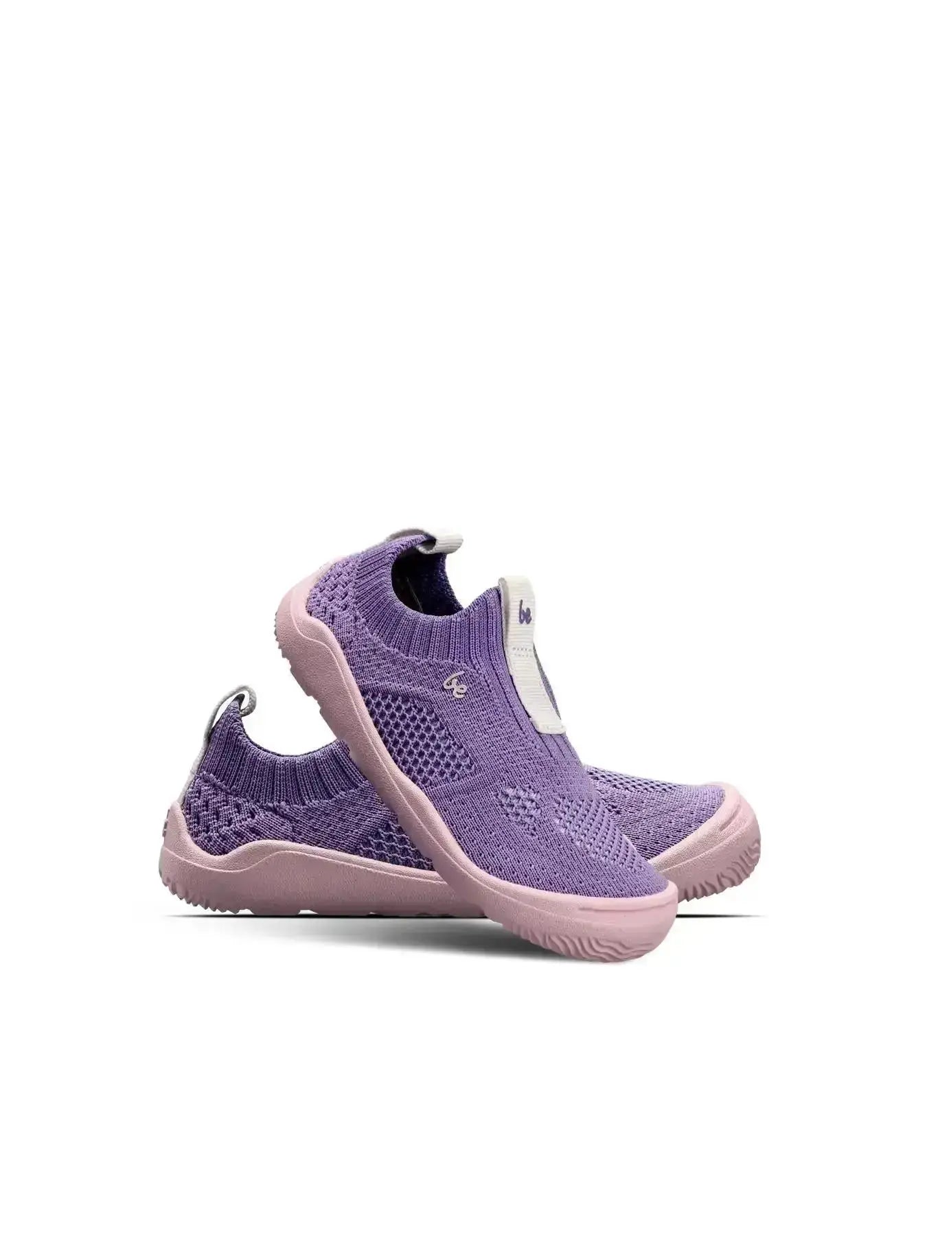 Be Lenka Kids - Luppo Preschool Lilac & Rose - Chaussures minimalistes à enfiler
