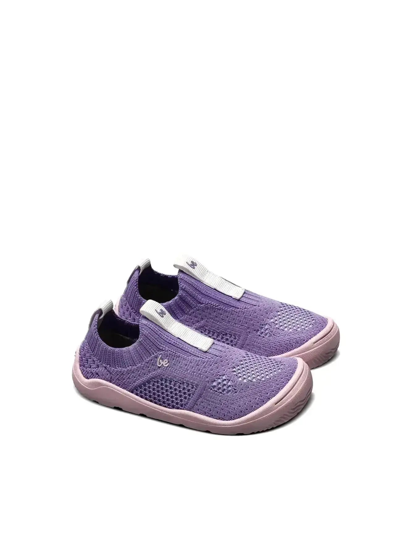 Be Lenka Kids - Luppo Preschool Lilac & Rose - Chaussures minimalistes à enfiler