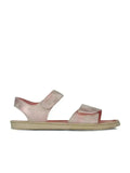 Be Lenka Kids - Miami Junior Coral Sparkle - Sandalias barefoot infantiles rosa
