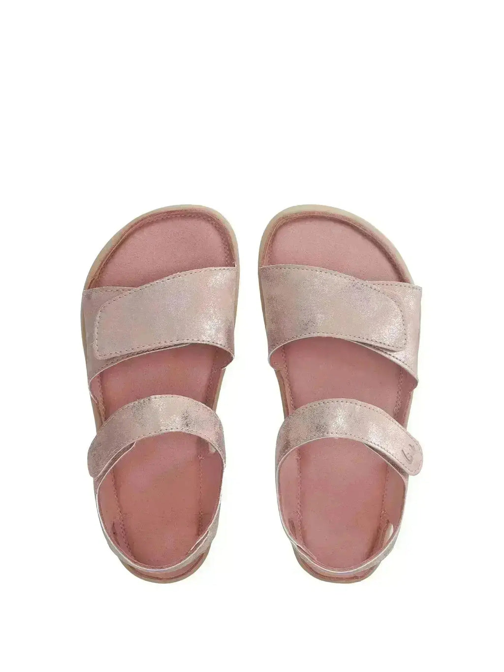 Be Lenka Kids - Miami Junior Coral Sparkle - Sandalias barefoot infantiles rosa