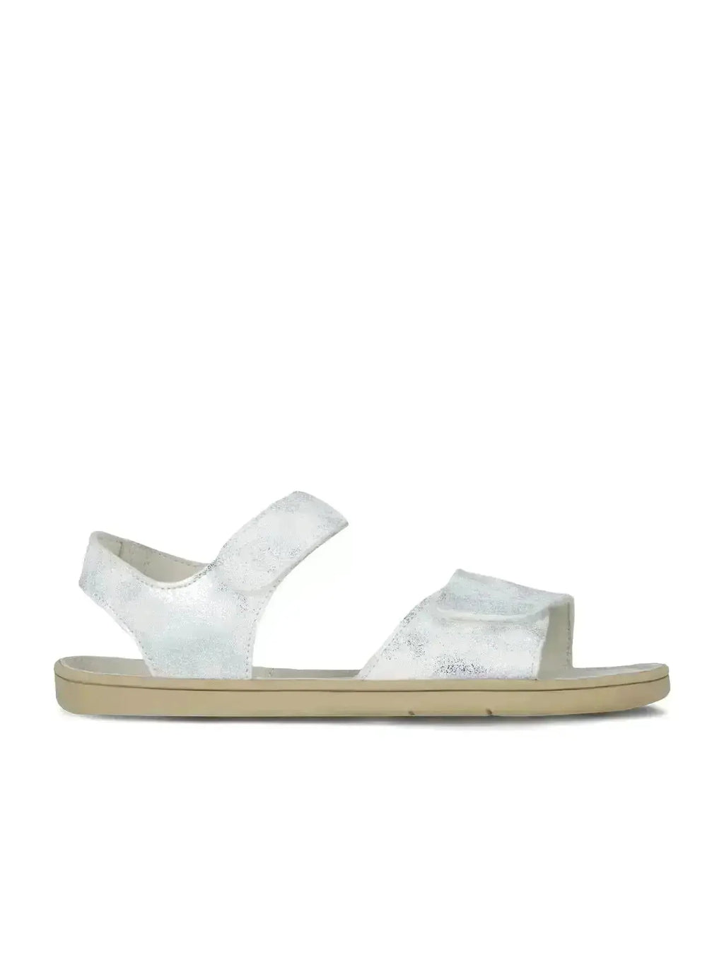Be Lenka Kids - Miami Junior Off White Sparkle - Sandalias barefoot infantiles blanco