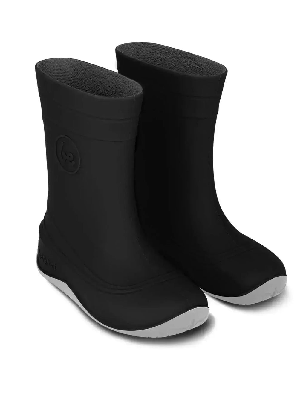Be Lenka Kids - Pudds Black - Bottes de pluie barefoot