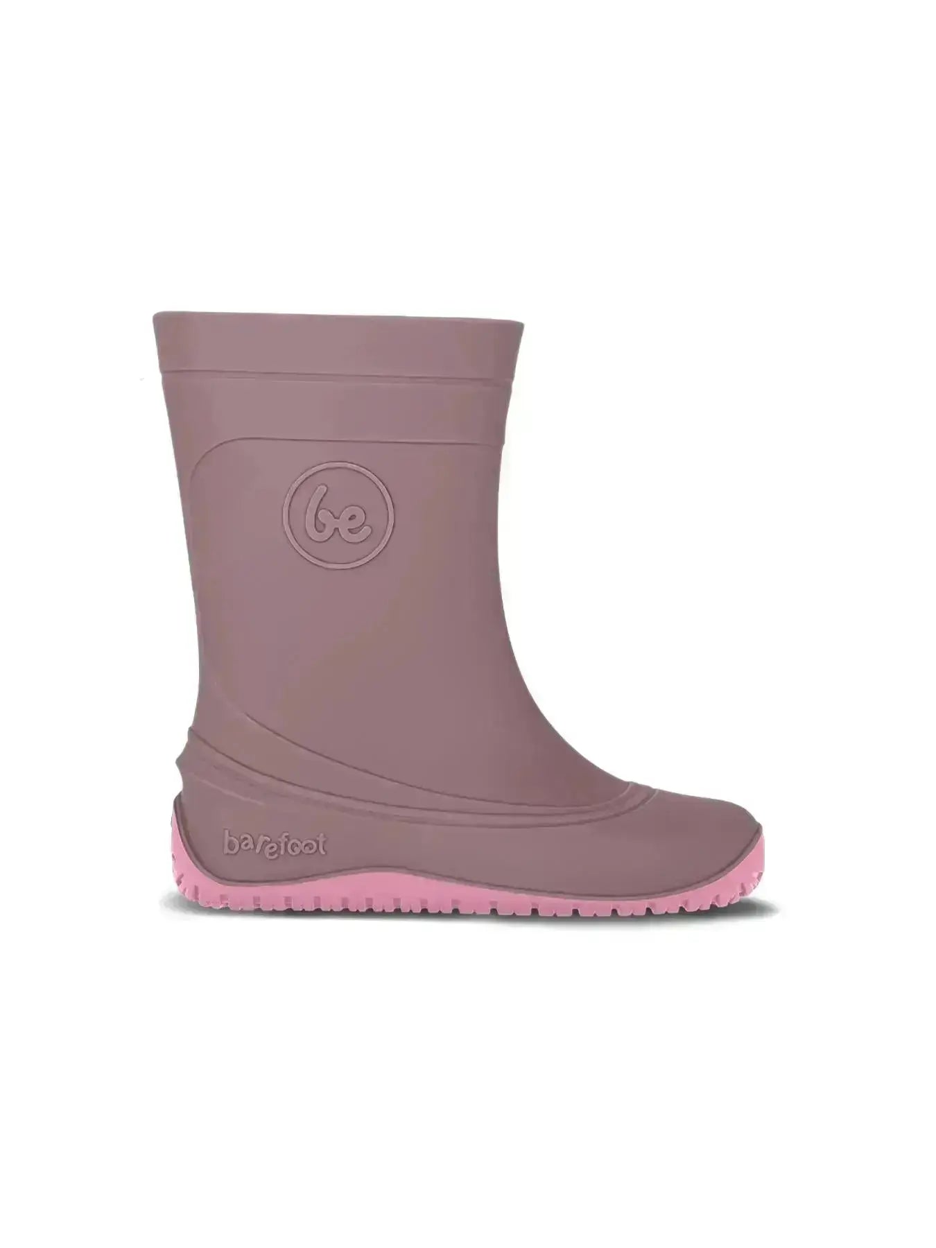 Be Lenka Kids - Pudds Misty Pink - Bottes de pluie barefoot
