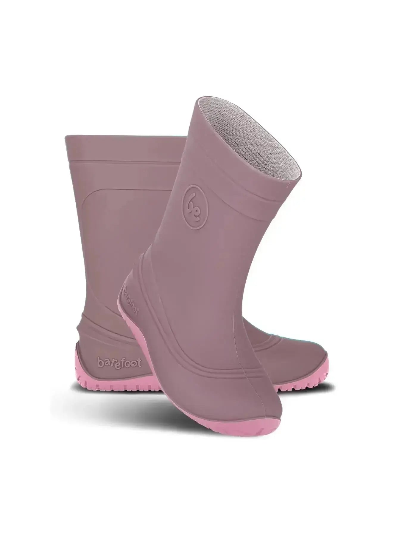 Be Lenka Kids - Pudds Misty Pink - Botas de agua respetuosas infantiles rosas