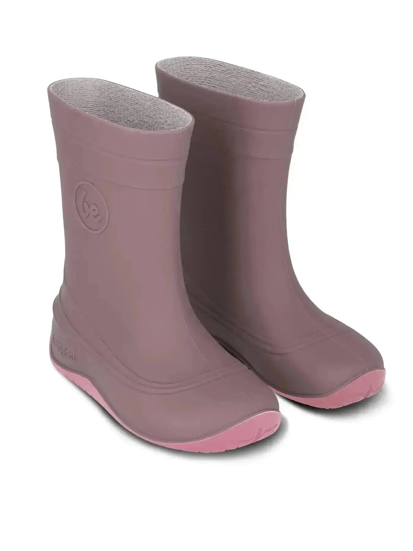 Be Lenka Kids - Pudds Misty Pink - Botas de agua respetuosas infantiles rosas