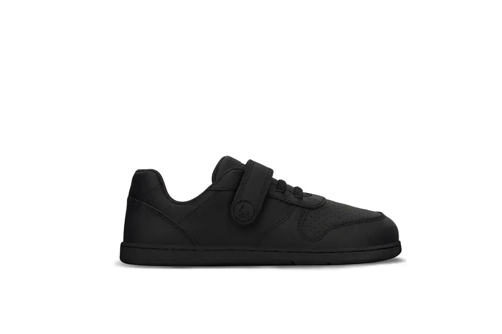 Be Lenka Kids - Scoot All Black - Zapatos colegiales barefoot infantiles negros