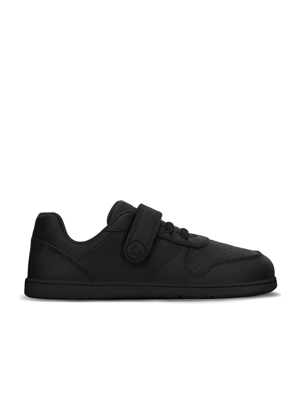 Be Lenka Kids - Scoot All Black - Zapatos colegiales barefoot infantiles negros